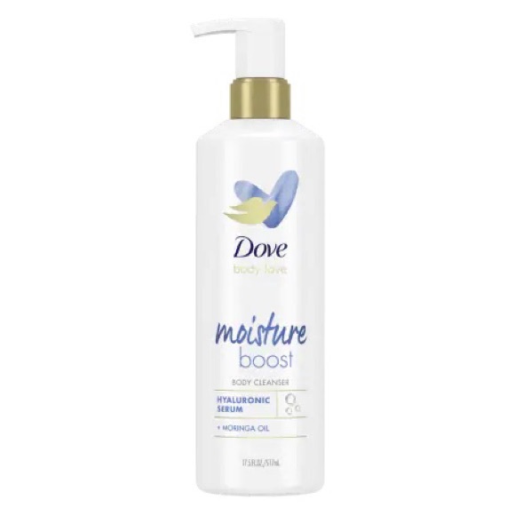 Dove Body Love Moisture Boost Serum-Infused Body Cleanser - Picture 1 of 3